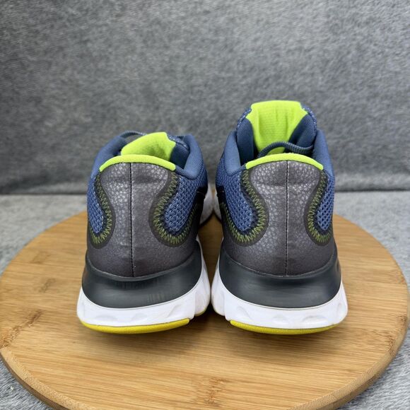 Nike Renew Run Shoes Mens Size 9 Blue Neon Running Training Sneakers CK6357-400 main image 6